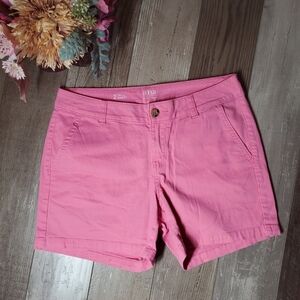 A.N.A. A New Approach Pink Twill Shorts Women's Size 2 EUC